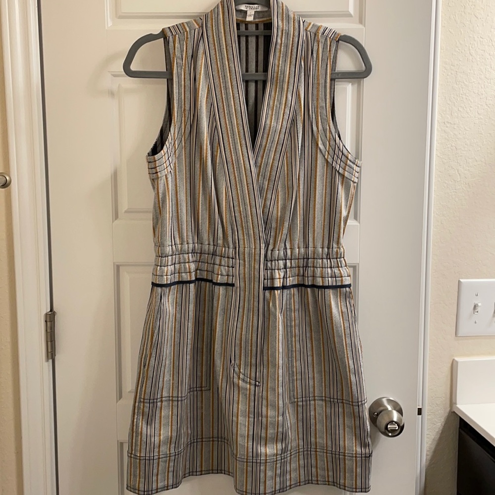 Stylish Derek Lam 10 Crosby striped dress